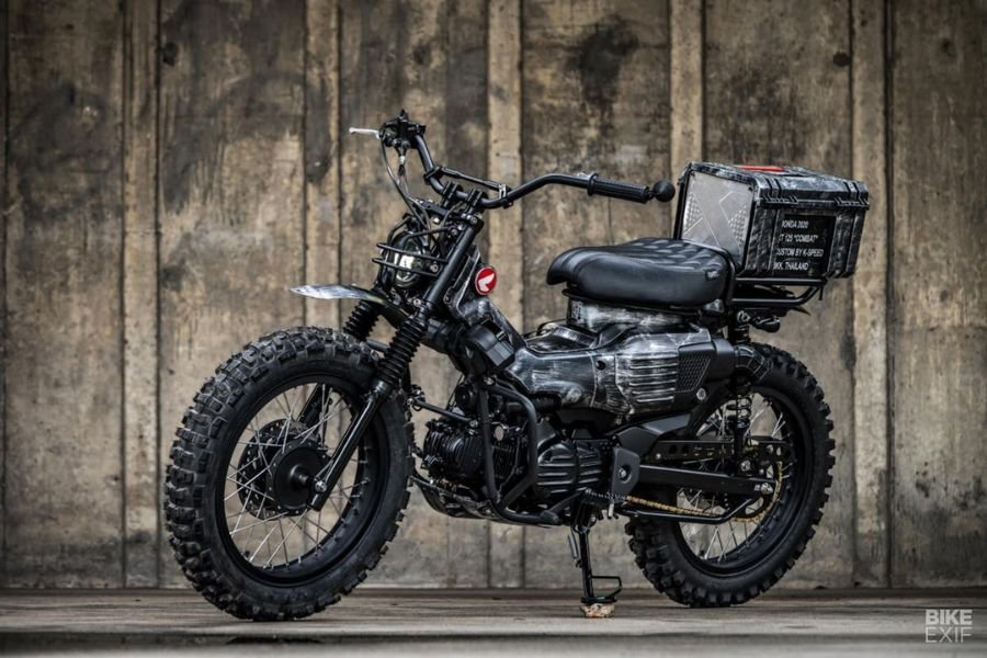 Cerita Modifikasi Honda CT125 Ala Scrambler x Club Style dari Vietnam, Unik dan Penuh Karakter