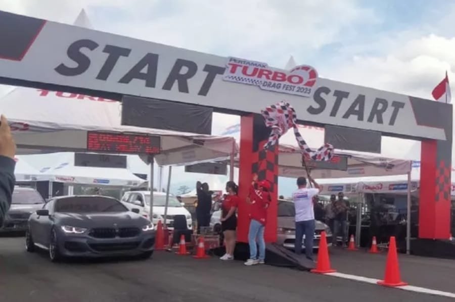 1.836 Starter Panaskan Pertamax Turbo Drag Fest 2025 Tasikmalaya, Resmi Naik Level Jadi Kalender Kejurnas 2026