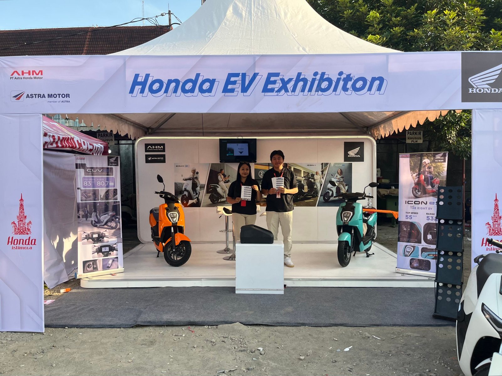 Honda EV Exhibition Meriahkan Acara Kedaulatan Rakyat Run 2025