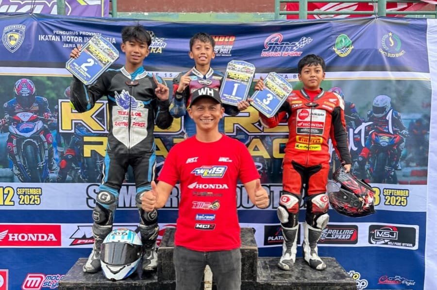 WH19 Racing School Borong Podium Beginner di Kejurda Jabar 2025, Bukti Pembinaan dari Nol Berbuah Manis!