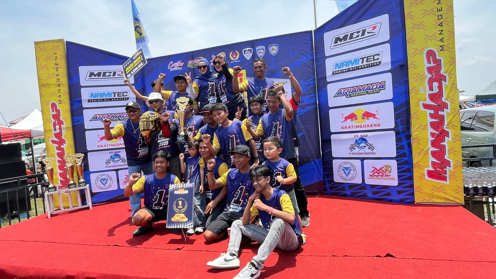 Yamaha Aditama Panen Bakat! M Diandra Buktikan Program Pembinaan Tim Tak Main-Main di Motoprix 2025