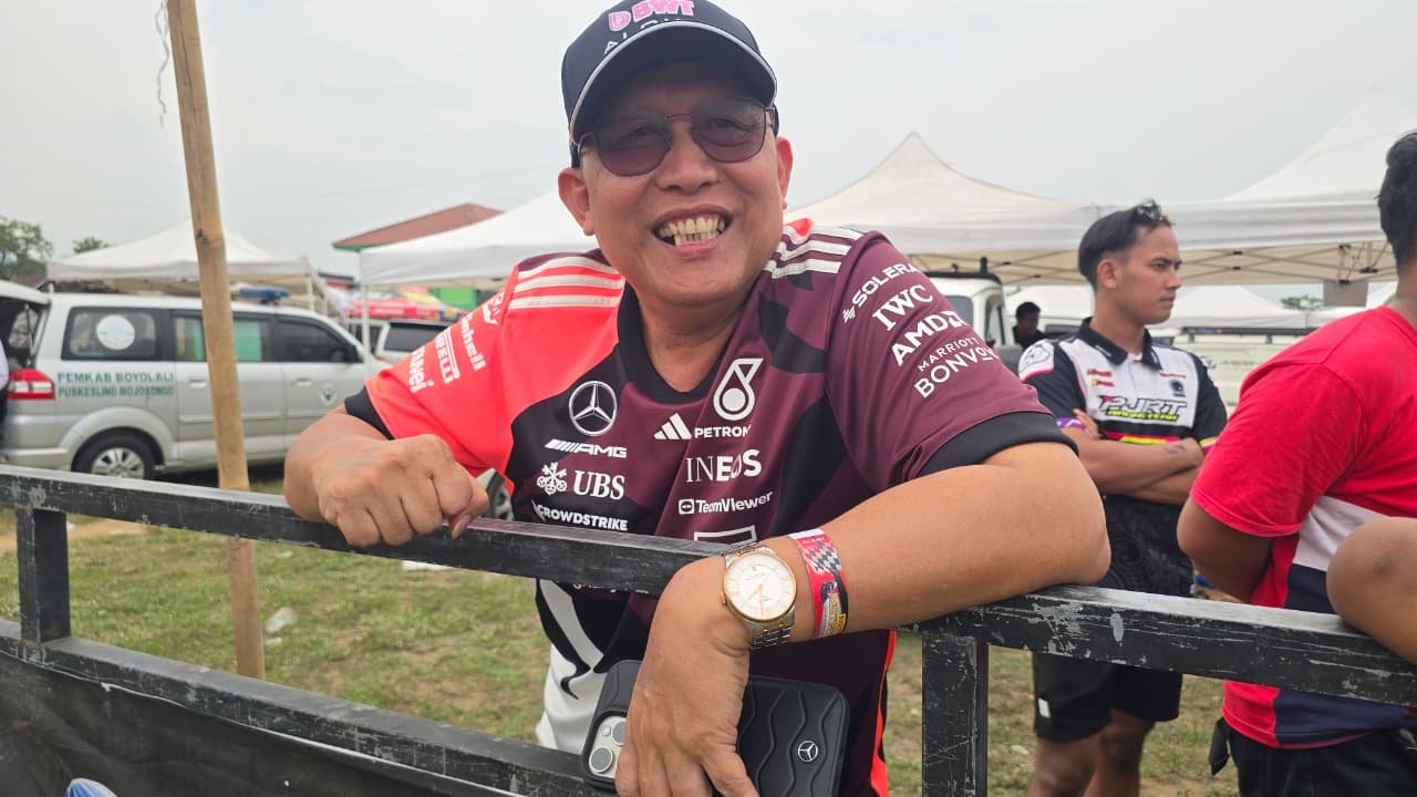 Om Adil Bukan Pemilik Tim, Tapi Cintanya pada Balap Tak Diragukan! Hadir Langsung di Final MotoPrix 2025 Boyolali