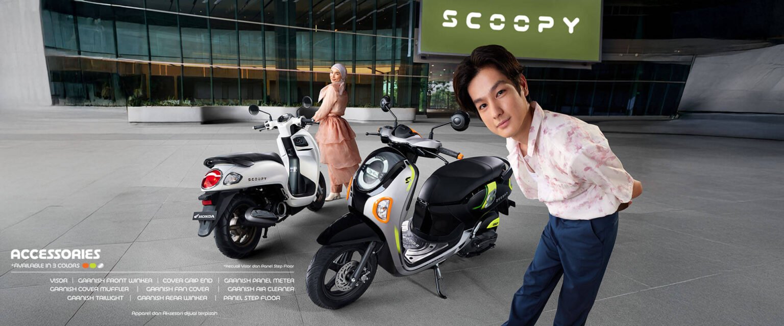 Spesifikasi Lengkap Honda Scoopy 2025: Mesin 110 cc eSP, Rangka eSAF & Fitur Modern