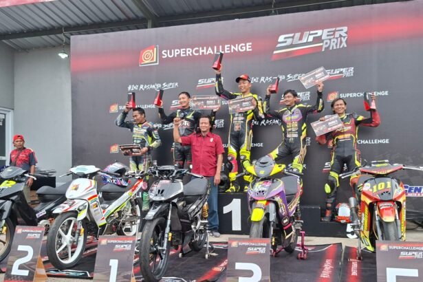 Wawan Tembong Kuasai Kelas Ex Rider Bebek 2T, Momen Jump Start M Rovic Jadi Sorotan!