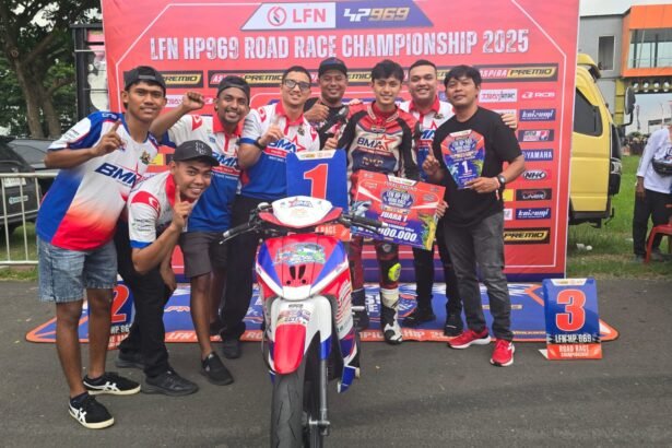 Silmy Helsinky Bawa BMA Racing Team Juara di Final LFN HP969 2025 Surabaya