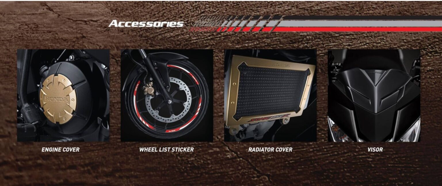 Aksesoris dan Apparel Honda Sonic 150R – Tingkatkan Tampilan dan Performa Motor Anda