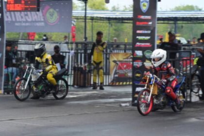 Drag Bike Battle Novice 2025 siap digelar di Purbalingga pada 28 Desember 2025. Balap akhir tahun dengan hadiah juara umum satu unit motor!