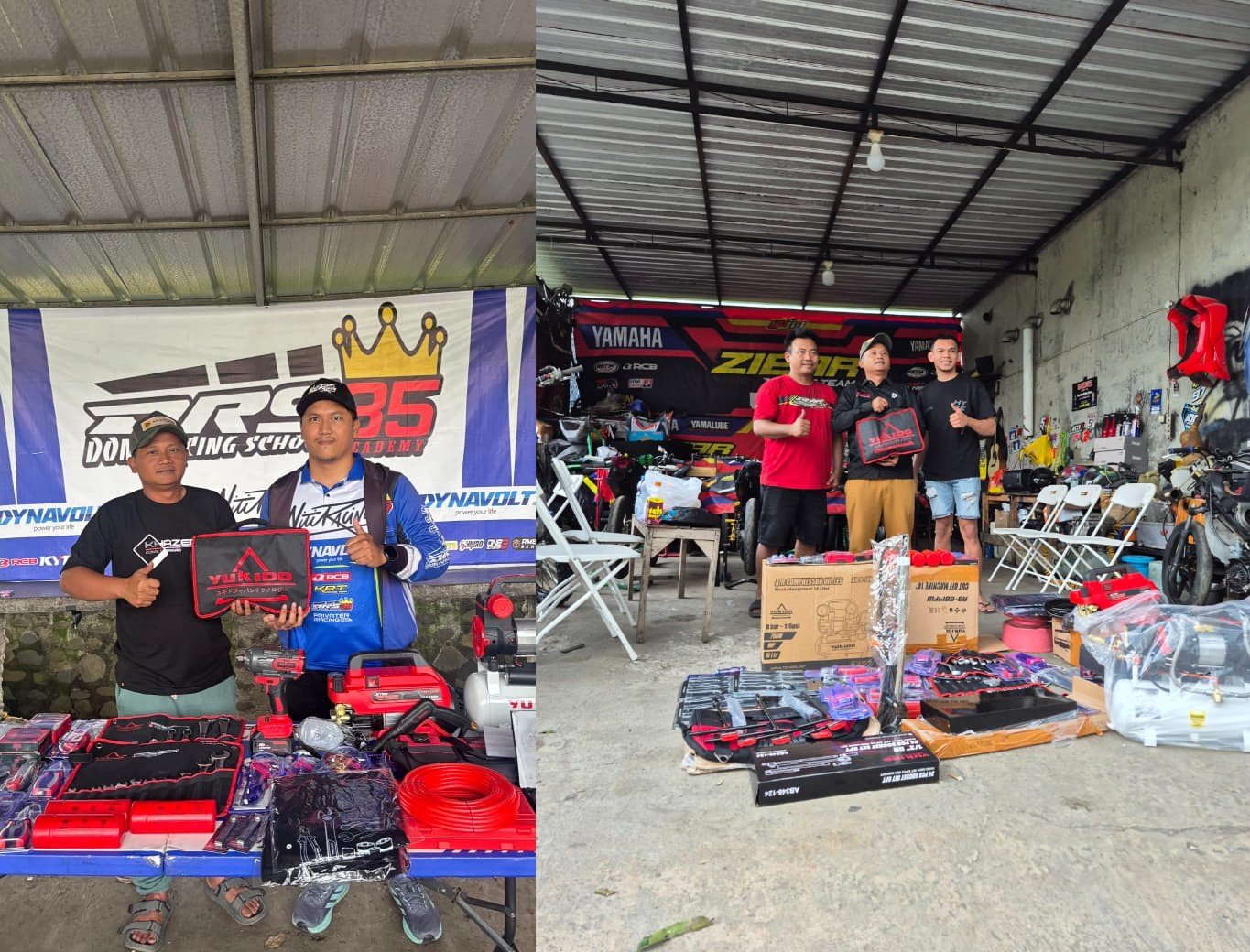 Yukido memperkuat komitmennya di dunia balap motor nasional dengan mendukung engine builder dan racing school ternama melalui penyediaan power tools dan hand tools profesional.