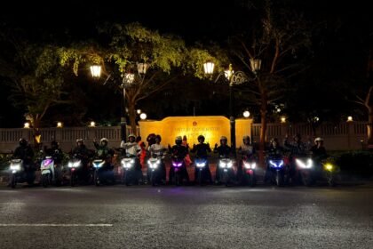 Astra Motor Yogyakarta menggelar Vario 125 Night Ride bersama komunitas Vario di Yogyakarta sebagai rangkaian peluncuran All New Honda Vario 125 dengan city rolling malam hari yang seru dan edukatif.