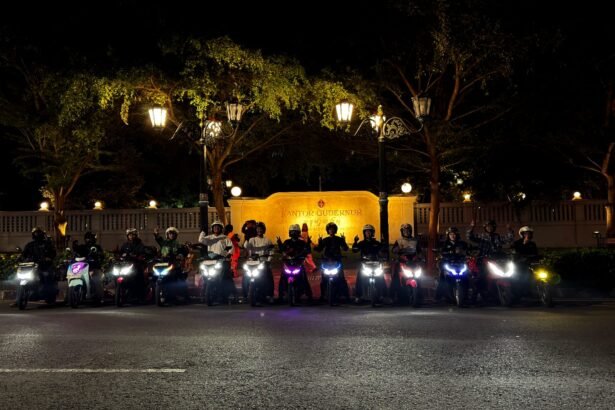 Astra Motor Yogyakarta menggelar Vario 125 Night Ride bersama komunitas Vario di Yogyakarta sebagai rangkaian peluncuran All New Honda Vario 125 dengan city rolling malam hari yang seru dan edukatif.