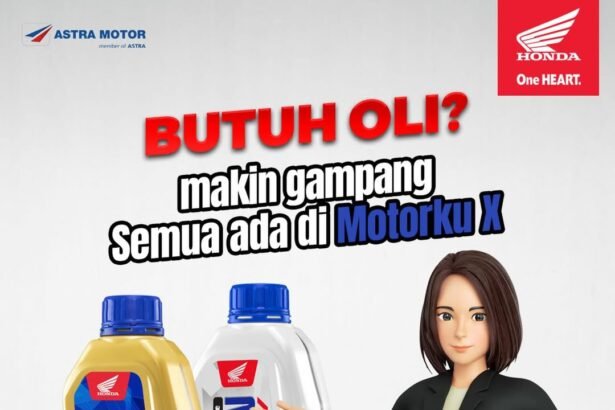 Motorku X memudahkan pengguna Honda mencari oli, mengatur jadwal servis, dan mengakses berbagai layanan kendaraan dalam satu aplikasi praktis. Simak keunggulannya di sini.