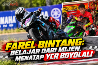 Farel Bintang pembalap muda asal Karanganyar bersiap menghadapi YCR Boyolali