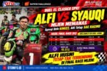 Alfi Husni #143 meraih juara Final Race Bebek 2T STD 125cc Expert Superprix Mijen 2026 dengan keunggulan 0,026 detik.