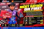 Nicky Hayden #69 bersama SRC Reborn Pacitan juara Bebek 2T STD 125cc Lokal Jateng di Final SuperPrix Mijen 2026.