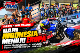 DRS35 dan Niti Racing membina rider muda Indonesia menuju kompetisi internasional Title Foto: