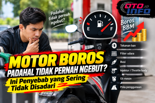 Motor boros BBM padahal tidak pernah ngebut, penyebab konsumsi bahan bakar meningkat