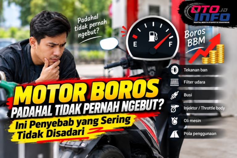 Motor boros BBM padahal tidak pernah ngebut, penyebab konsumsi bahan bakar meningkat