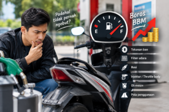 Motor boros padahal tidak ngebut